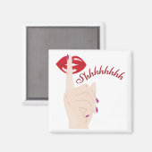 Shhh Magnet (Vorderseite/Rückseite)