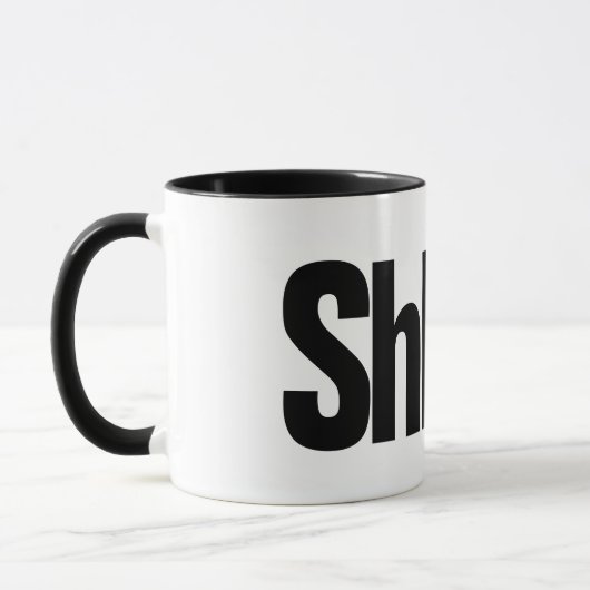 shhh ! meine lustige Tasse (Links)