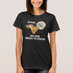 SHHH NIEMAND WEISS MUSS WISSEN kennt Miesmuschelsc T-Shirt