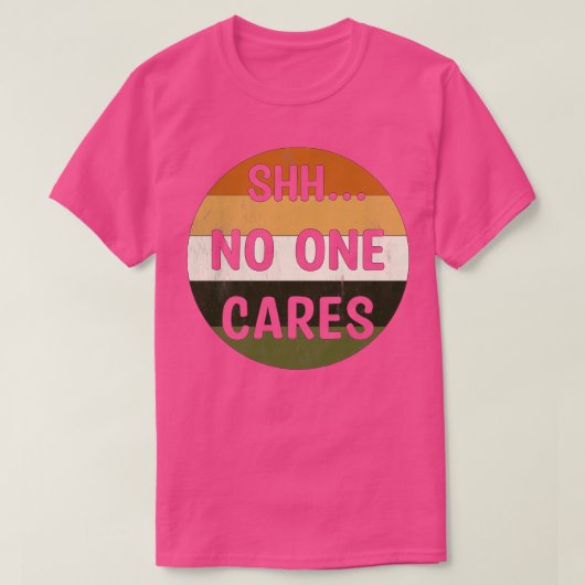 Shhh No One es 2 T-Shirt (Design vorne)