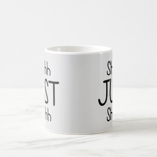 Shhh, nur die Sonne leise sein Kaffeetasse (Mittel)