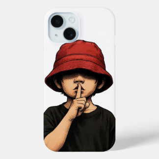 Shhh Ruhe Bitte Iphone-Hülle|Minimale Street Art Case-Mate iPhone Hülle