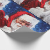 SHHH Santa Geschenkpapier (Ecke)