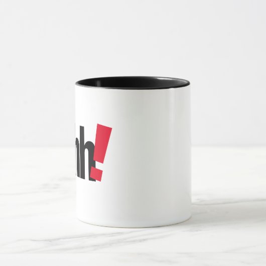 Shhh... Seien Sie leise Funny Mug - Humorer Kaffee Tasse (Zentrum)