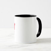 Shhh... Seien Sie leise Funny Mug - Humorer Kaffee Tasse (VorderseiteRechts)