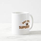 Shhh Showleiter Lustiger Becher Kaffeetasse (VorderseiteRechts)
