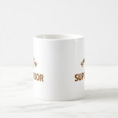 Shhh Showleiter Lustiger Becher Kaffeetasse (Mittel)