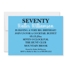 Shhh Überraschung Seventieth Birthday Party