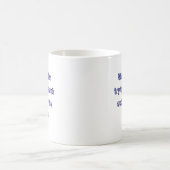 Shhhh,…, das ich versuche, außerhalb des Kastens Kaffeetasse (Mittel)