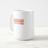 Shhhh! Gehen Sie einfach, zu schlafen - Tasse (Vorderseite Links)