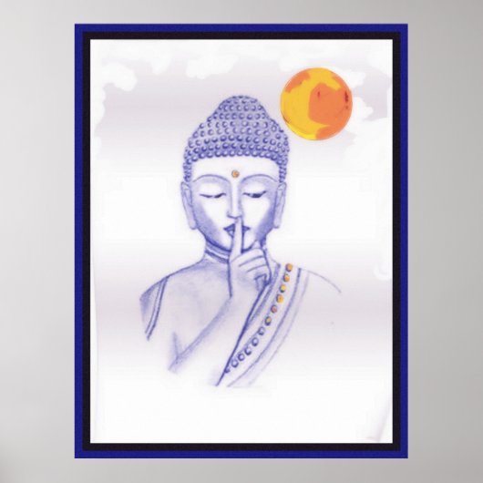 shhhh..... hören Sie sich selbst zu. Poster (Vorne)