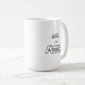 Shhhh... Ich lese Tasse (VorderseiteRechts)