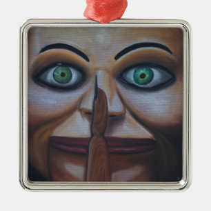 Shhhhh Ornament Aus Metall