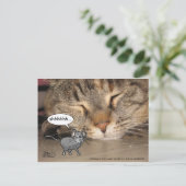 Shhhhhhh… Postkarte (Stehend Vorderseite)