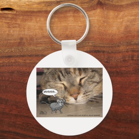 Shhhhhhhh... Schlüsselanhänger (Vorderseite)