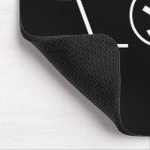 Shi Kana Shrug Emoticon Ø\_ ㋛_/ Japanisch Kaomoji Mousepad (Ecke)