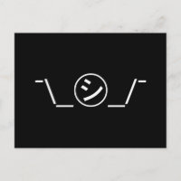 Shi Kana Shrug Emoticon Ø\_ ㋛_/ Japanisch Kaomoji