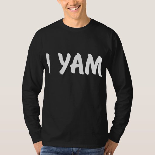 Shi meine süße Kartoffel I Yam Set Paare Thanksgiv T-Shirt (Vorderseite)