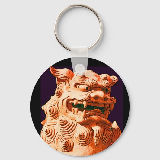 Shi-shi (Typ Nizza) Schlüsselanhänger (Vorderseite)
