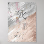 Shi - Tod - Leinwand Poster (Vorne)