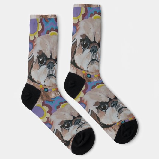 Shi Tzu Crew Socken (Rechts)