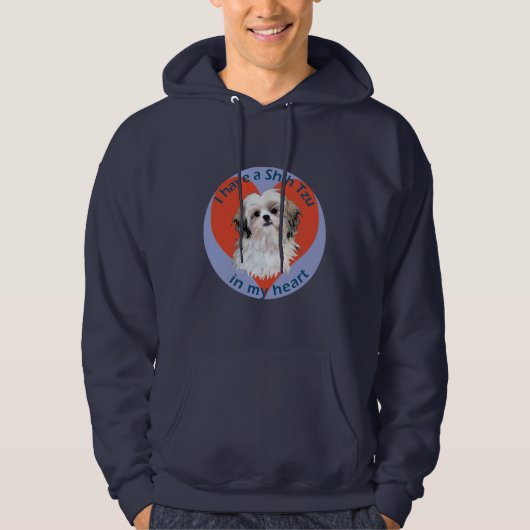 Shi Tzu in meinem Herzen Hoodie (Vorderseite)