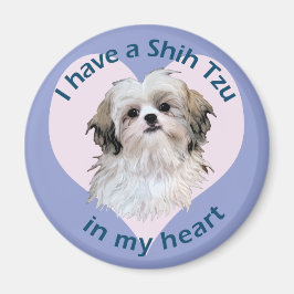Shi Tzu in meinem Herzen Magnet