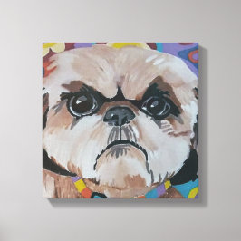 Shi Tzu Stretched Canvas Print Leinwanddruck