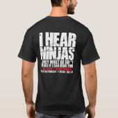 Shi ** y Ninjas - hinter T-Shirt (Rückseite)