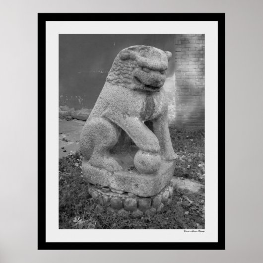 Shi Zi Print Poster (Vorne)