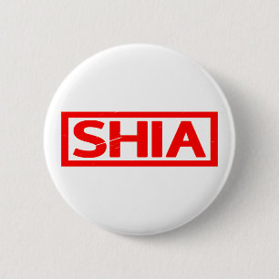 Shia Briefmarke Button