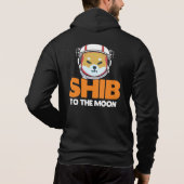 Shib Token Shiba Inu Crypto Meme Coin Moon Dog Hoodie (Rückseite)