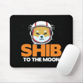 Shib Token Shiba Inu Crypto Meme Coin Moon Dog Mousepad (Mit Mouse)
