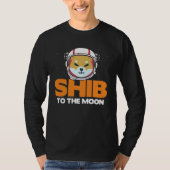 Shib Token Shiba Inu Crypto Meme Coin Moon Dog T-Shirt (Vorderseite)
