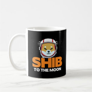 Shib Token Shiba Inu Krypto Meme Coin Mond Hund Kaffeetasse