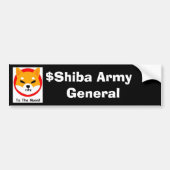 SHIBA ARMY: Allgemeiner Autoaufkleber (Vorne)