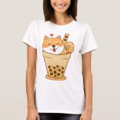 Shiba Boba T-Shirt (Vorderseite)