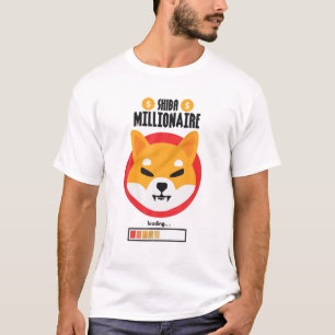 Shiba Coin die Millionärenladung Token-Münzschiff T-Shirt