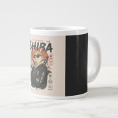 SHIBA DER BESCHÜTZER Jumbo-Tasse (Vorderseite Rechts)