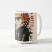 SHIBA DER BESCHÜTZER KAFFEETASSE (VorderseiteRechts)