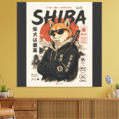 SHIBA DER BESCHÜTZER LEINWANDDRUCK (Insitu (Wohnzimmer))
