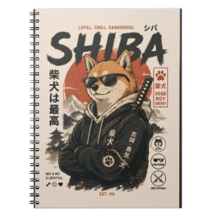SHIBA DER BESCHÜTZER NOTIZBLOCK