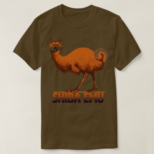 Shiba Emu T-Shirt (Design vorne)