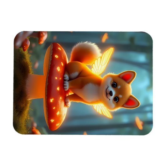 Shiba Fee Abenteuer Magnet (Horizontal)