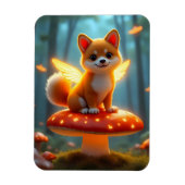 Shiba Fee Abenteuer Magnet (Vertikal)