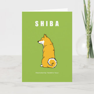 Shiba Greeting Card Karte