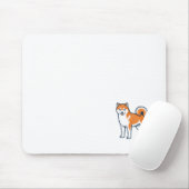 Shiba Inu ー Standing Mousepad (Mit Mouse)