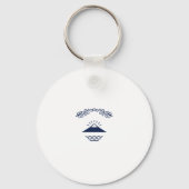 Shiba Inu ー Standing Schlüsselanhänger (Rückseite)