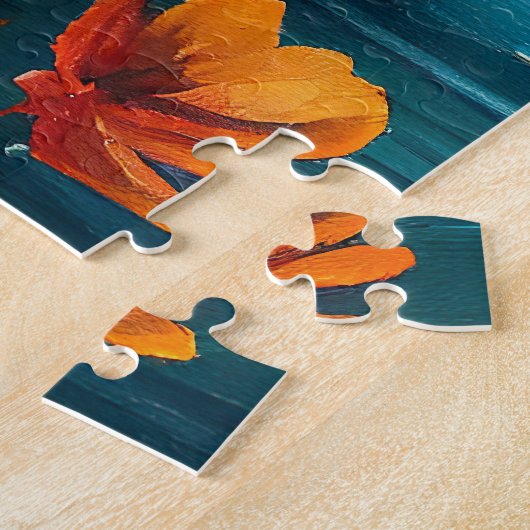 Shiba Inu auf einem Paddle: Ein Landschaftliches A Puzzle (Seite)