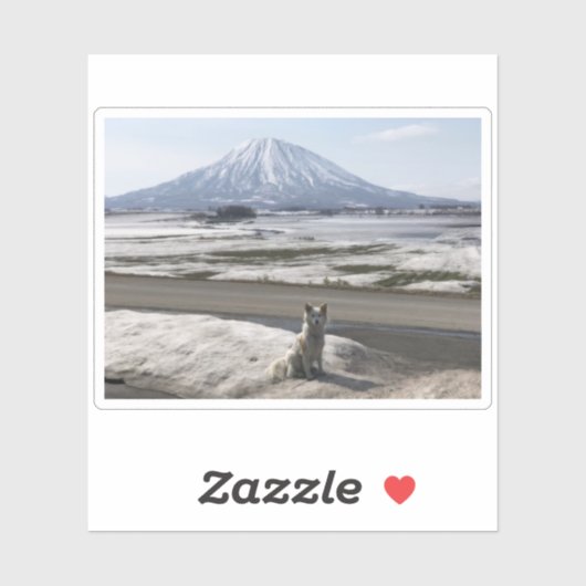 Shiba Inu Aufkleber (Blatt)